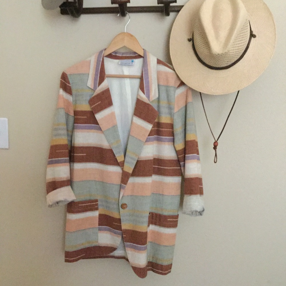 Boho southwestern blazer - vintage